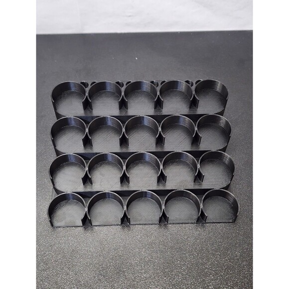 Warhammer Paint Rack 5x4 – 3D Printed Citadel Pot Holder with Imperial Aquila - Picture 11 of 14